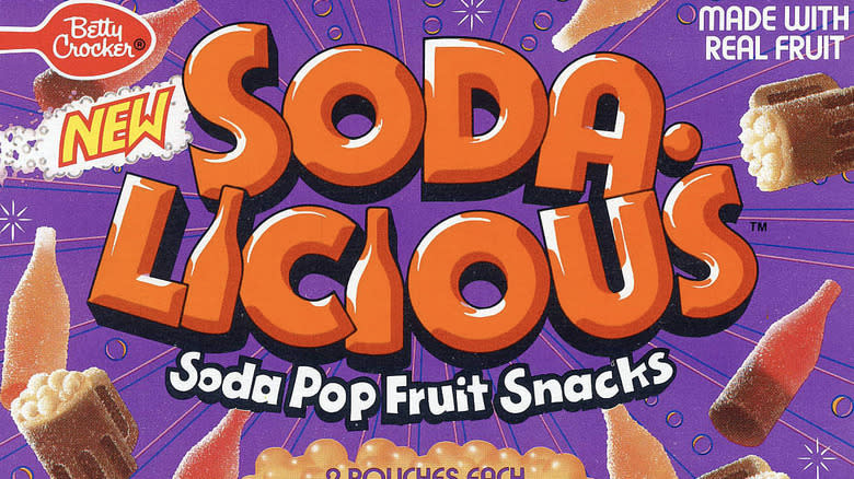 Sodalicious Gummies box soda pop fruit snacks