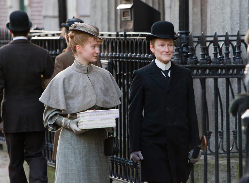 Janet McTeer, is nominated for best supporting actress for "Albert Nobbs."