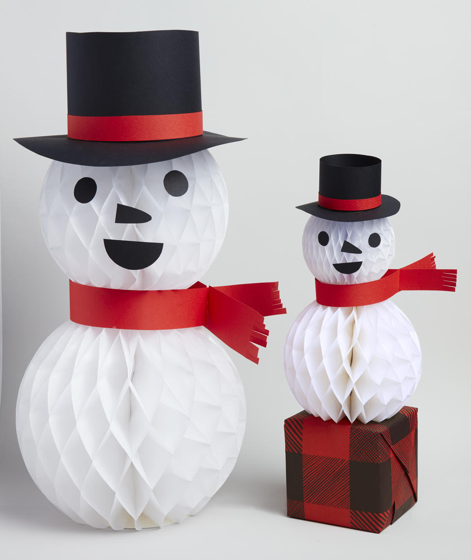 Paper Snowmen