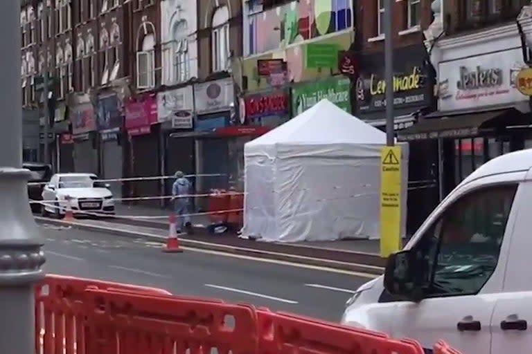 A man who was shot dead after visiting an east London snooker club has been named by police.Grineo Daka, from Stratford, was gunned down outside the Phoenix snooker club in Lea Bridge Road, Leyton, on July 7.Scotland Yard today confirmed Mr Daka’s identity and said two more arrests have made over the shooting, bringing the total number of people arrested up to six.The 27-year-old had gone to the snooker club with two friends when an argument broke out with another group and several shots were fired, police said.Emergency services, including armed police, rushed to the scene in Lea Bridge Road shortly before 3am and found him suffering from a gunshot injury.Paramedics battled to save him but he was pronounced dead at the scene. A post-mortem gave the cause of death as a single gunshot.Five men and a woman have now been arrested in connection with the killing.A man, aged 29, was arrested on Monday on suspicion of murder in Park Royal, north-west London, while a 27-year-old woman was arrested on suspicion of assisting an offender.Two men, aged 33 and 34, previously arrested on suspicion of murder have been bailed until August while another, aged 26, has been released under investigation.A 21-year-old-man who was also arrested has been released with no further action.Detective Chief Inspector Mark Wrigley, who leads the investigation, said: “We understand the victim and two other men had gone to the snooker club.“The victim was then involved in an altercation with another group and a number of shots were fired.“Now a man has lost his life, two others are injured and we need the community to support us and help bring those responsible to justice.“I would appeal to anyone who was in or near the Phoenix Club to pick up the phone and call police now."Anyone with information can contact detectives at the incident room on 0208 345 3715 or via 101. You can also contact via Twitter at @MetCC, please quote CAD 1438/07JUL.If you do not want to give your name you can call the independent charity Crimestoppers on 0800 555 111 or contact them anonymously online at crimestoppers-uk.org.