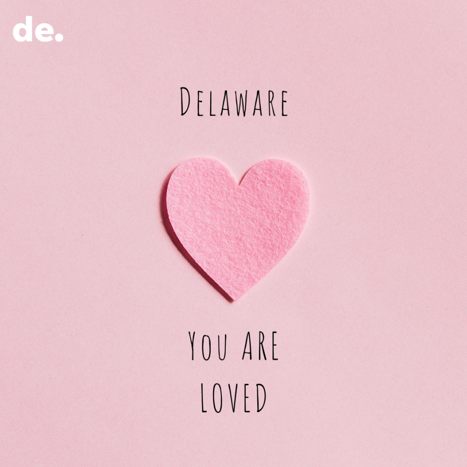 Happy Valentine's Day, Delaware!