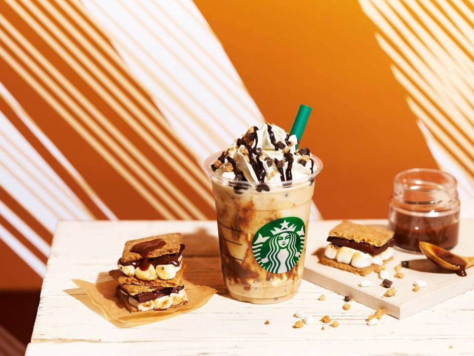 starbucks 焦糖星冰樂