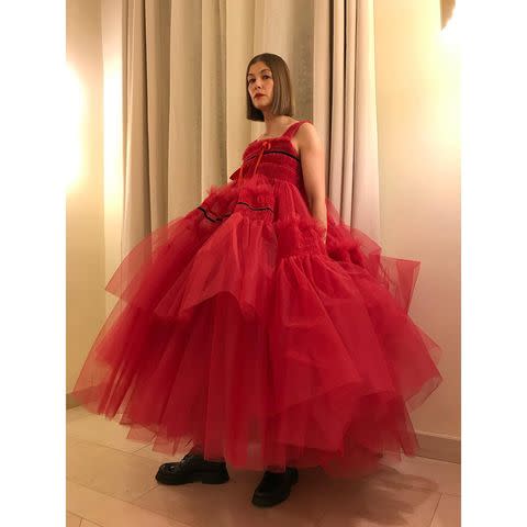 <p>Another lady to have fun with her look on the night was Rosamund Pike, who ditched the heels for a pair of stompy Alexander McQueen boots, which made the perfect accompaniment to her pink, frothy Molly Goddard gown.</p><p><a href="https://www.instagram.com/p/CL3Lpm1HV-Q/?utm_source=ig_embed&utm_campaign=loading" rel="nofollow noopener" target="_blank" data-ylk="slk:See the original post on Instagram;elm:context_link;itc:0;sec:content-canvas" class="link ">See the original post on Instagram</a></p>