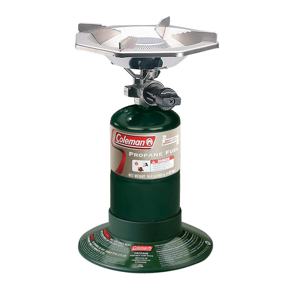 Coleman burner stove, camping supplies