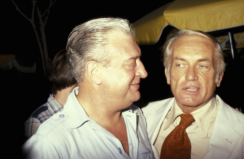 Rodeny Dangerfield and Ted Knight 1980 Credit: 1671057Globe Photos/MediaPunch /IPX