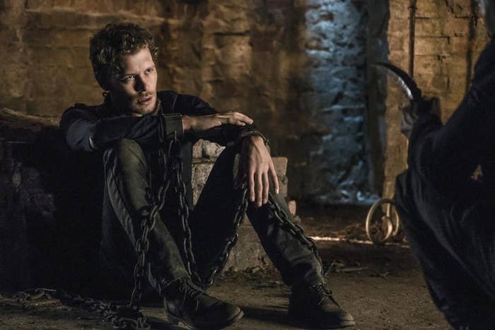 <div><p>"He was a great villain in <i>TVD</i>. I hated him in all the best ways. Then in <i>The Originals</i>, after he had Hope, he became a sort of antihero and watching him sacrifice himself for his family over and over was great."</p><p>—<a href="https://www.buzzfeed.com/lindamatmuk" rel="nofollow noopener" target="_blank" data-ylk="slk:lindamatmuk;elm:context_link;itc:0;sec:content-canvas" class="link ">lindamatmuk</a></p></div><span> CW Network / Courtesy Everett Collection</span>