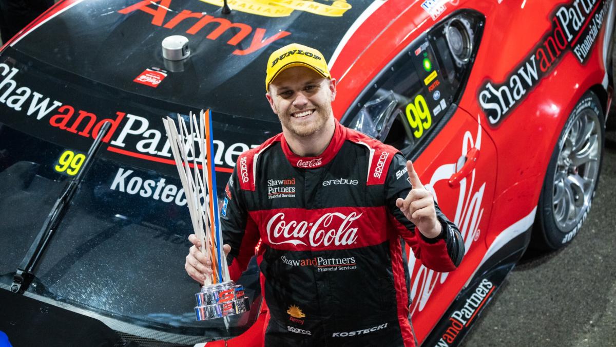 Supercars-Rennfahrer Brodie Kostecki bereitet sich auf sein lang erwartetes NASCAR-Debüt vor