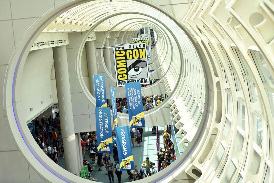 The usually bustling San Diego Convention Center will be empty again this summer as Comic-Con is going virtual again in 2021 and postponing its annual in-person event due to COVID/