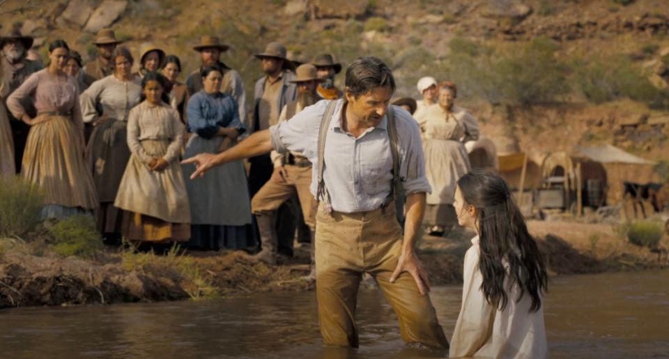 Luke Wilson in the “Horizon” trailer. YouTube/Warner Bros. Pictures