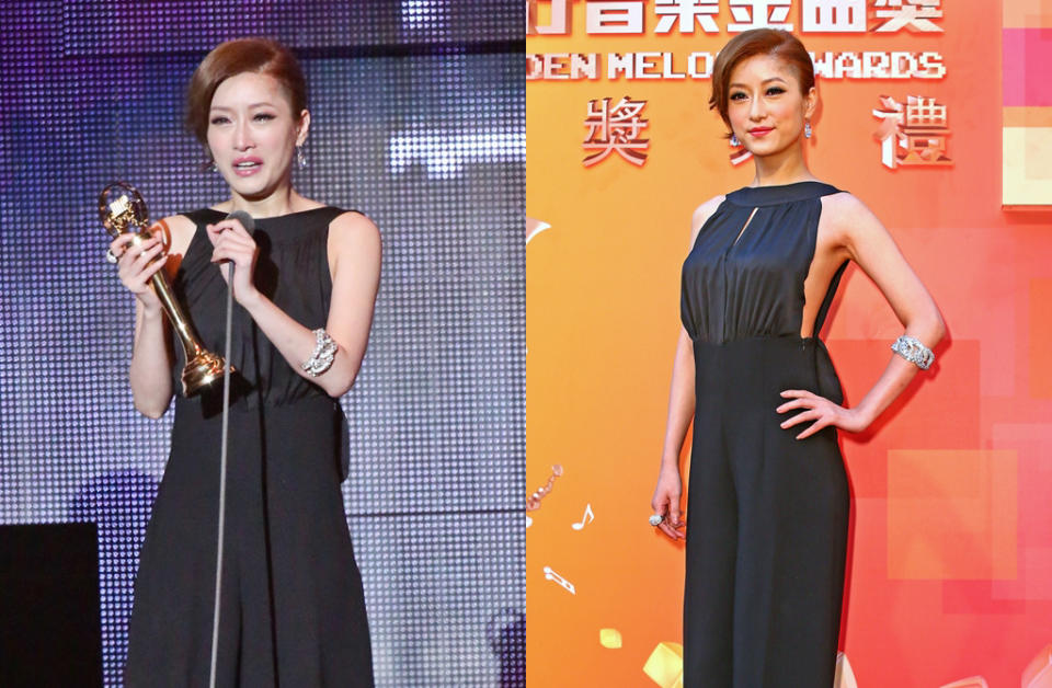 李婭莎2013年得到金曲獎最佳台語女歌手獎。（圖／中時資料照）