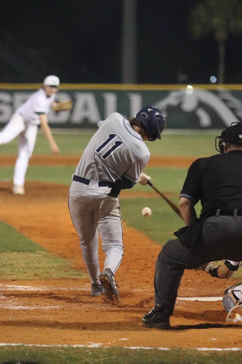 The Parrish shortstop/outfielder finished second on the team in batting at .360, with six doubles, three triples, and an OPS of 1.015. Heath also stole 15 bases.