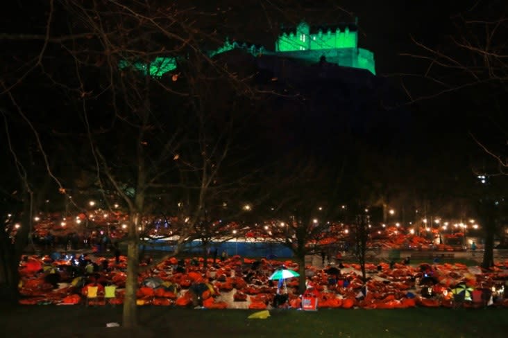 Huge turnout as charity 'sleepout' on coldest night of the year raises more than £3.6m for homeless