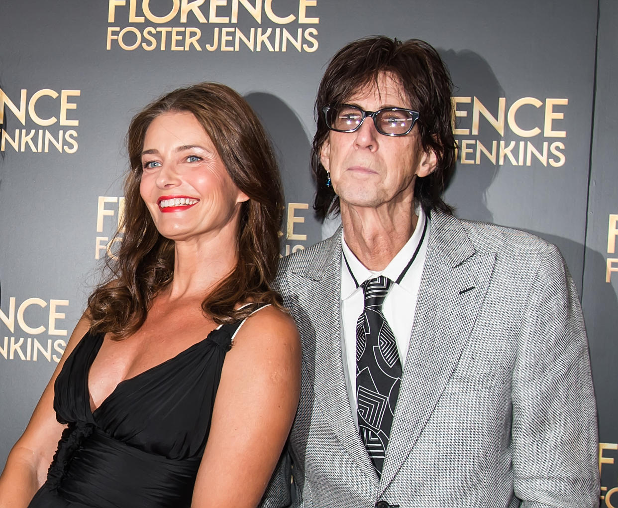 Paulina Porizkova, pictured here with Ric Ocasek, posted a tribute to her late husband.
