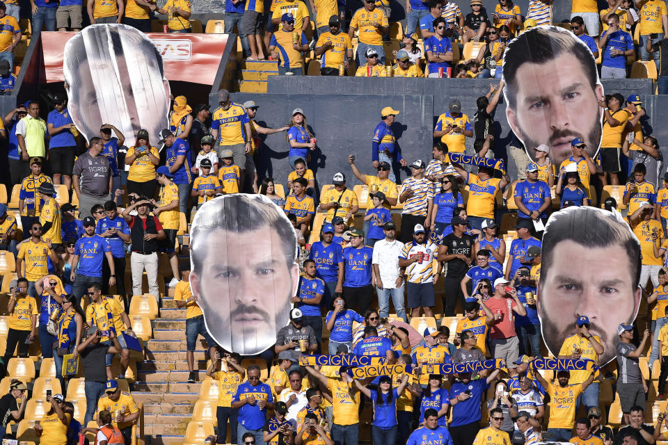 La afición de Tigres parece haber olvidado el romance con Gignac. (Foto: Azael Rodriguez/Getty Images)