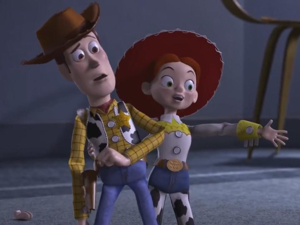 Jessie and Woody Toy Story 2