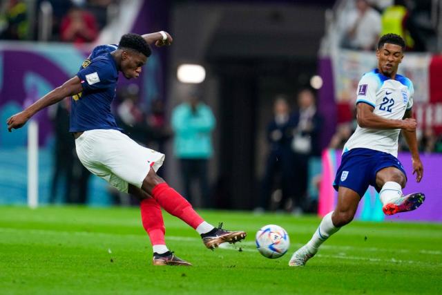 England vs France: Was Bukayo Saka fouled before Tchouaméni scored France's  opener?