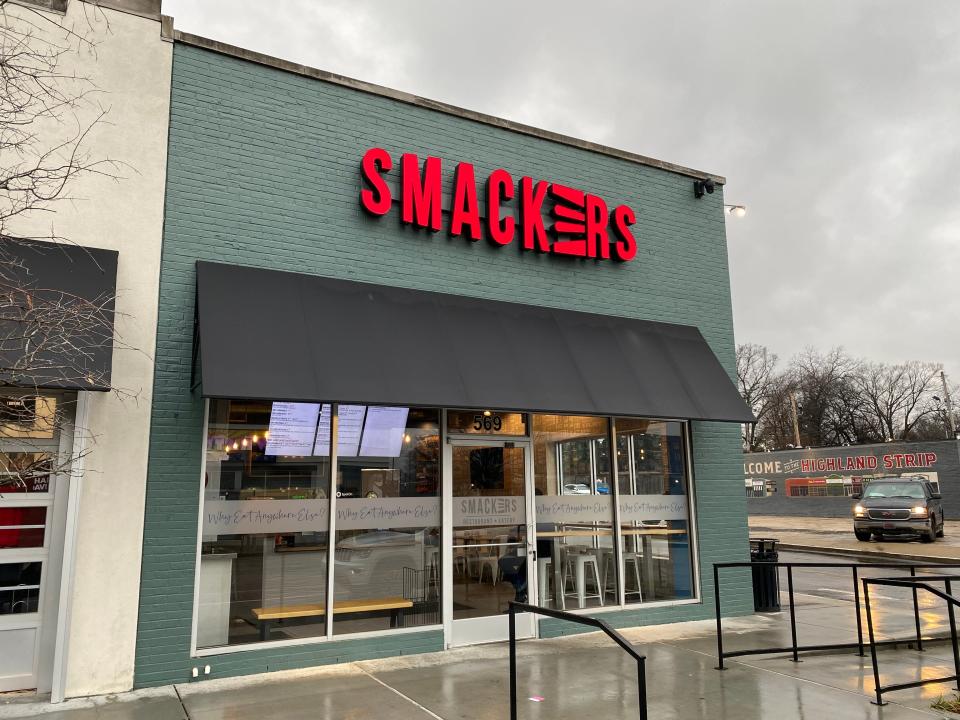 Smackers has four locations in the greater Memphis area, including this location at 569 S. Highland St.