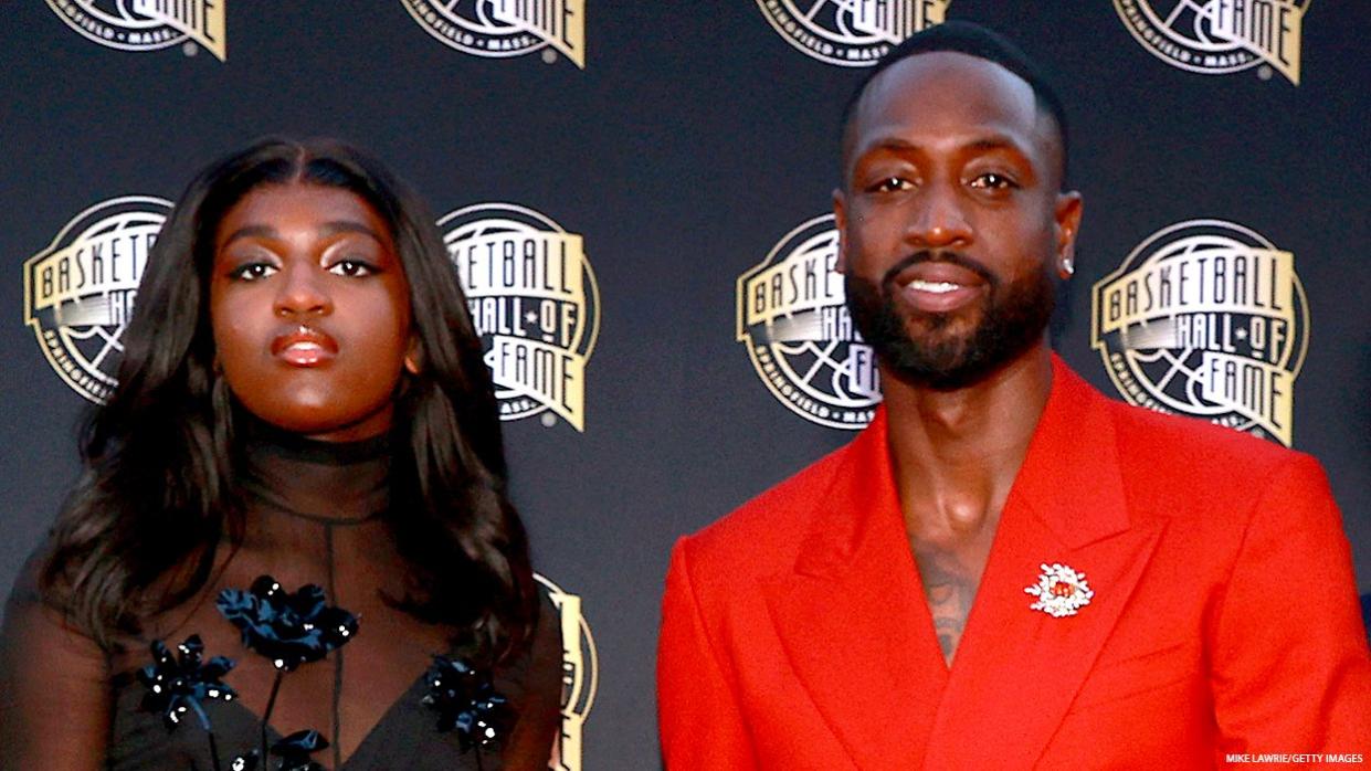 Zaya Wade Praises Dad Dwyane Wade on Hall of Fame Induction