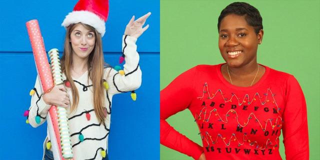 DIY Ugly Christmas Sweaters That Are Funny and Tacky