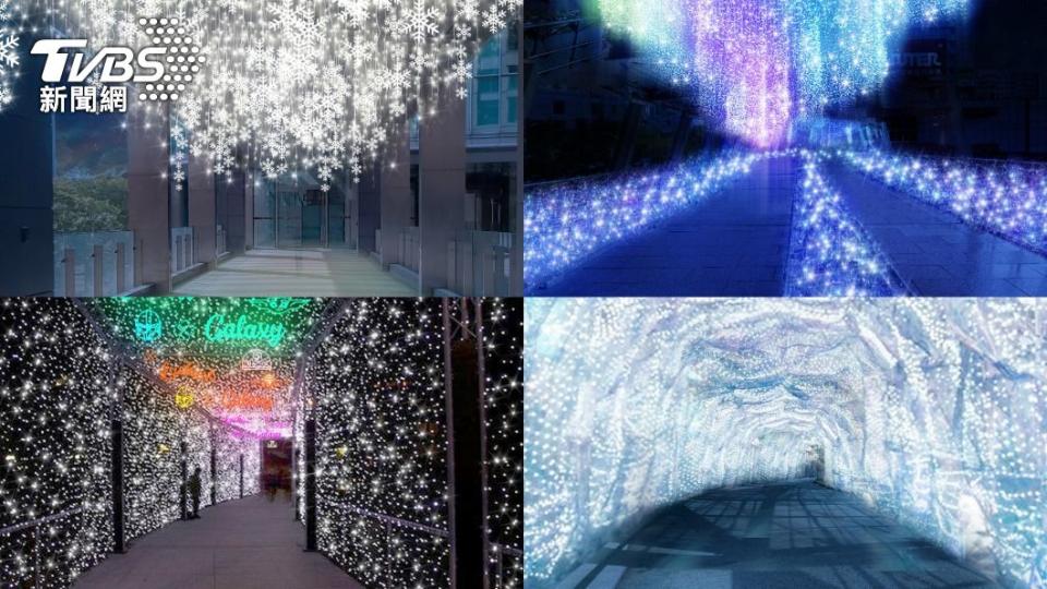 2022年有8座主題燈飾天橋光廊。（圖／新北市政府）