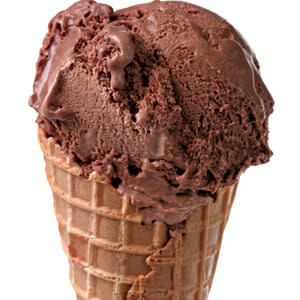 True or False? Licking ice cream is more satisfying than eating it with a spoon.