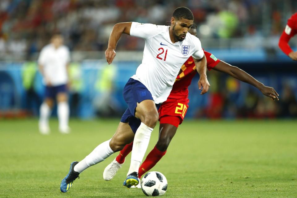  Given his chance: Ruben Loftus-Cheek started in England's defeat to Belgium, but may get another opportunity. (Photo by Fu Tian/China News Service/VCG)