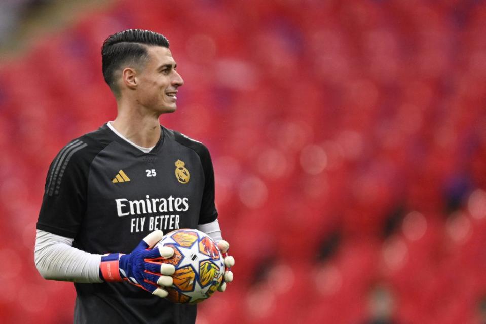 Kepa Arrizabalaga would welcome a return to Real Madrid. (Photo by INA FASSBENDER/AFP via Getty Images)