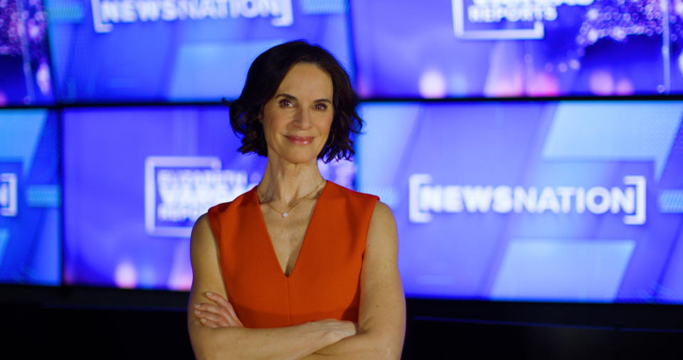 Elizabeth Vargas returns to national TV news with Elizabeth Vargas Reports on NewsNation. 