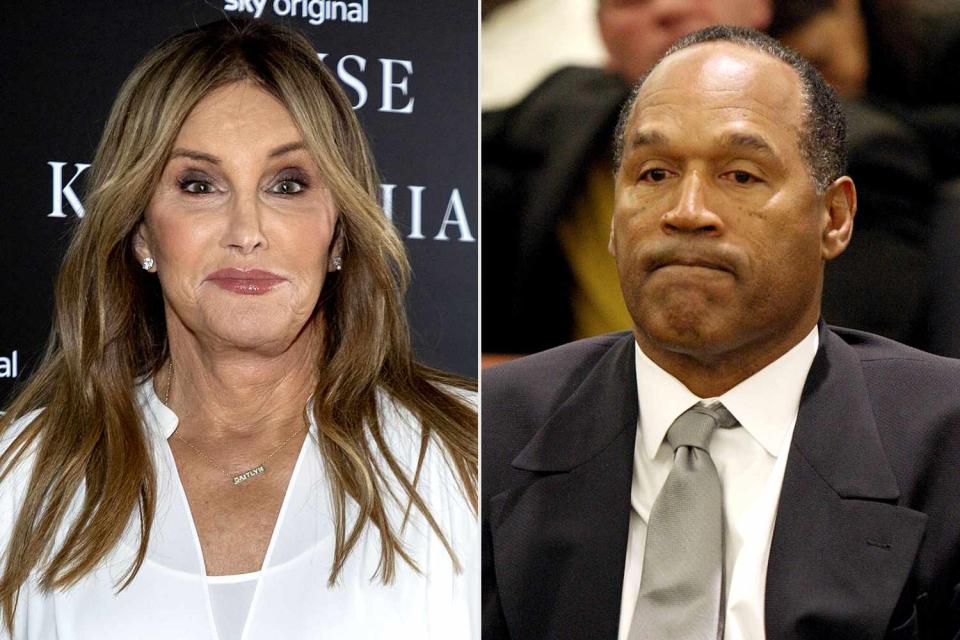 <p>Mike Marsland/Mike Marsland/Getty; DANIEL GLUSKOTER/AFP via Getty</p> (L-R) Caitlyn Jenner and O.J. Simpson.