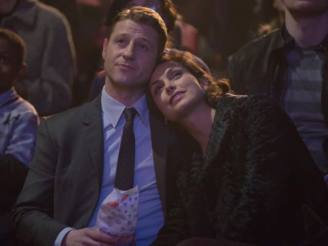 FOX Image Collection/Getty Ben McKenzie plays Detective James Gordon and Morena Baccarin portrays Dr. Leslie Thompkins in the Fox show 'Gotham.'