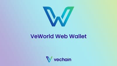 Vechain removes blockchain transaction fees for VeWorld Wallet users, opens doors for mass adoption of blockchain