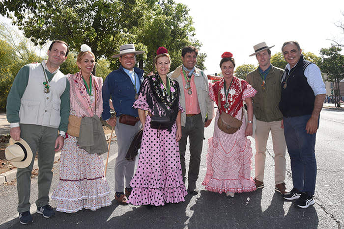 Francisco Rivera en la romería de El Rocío