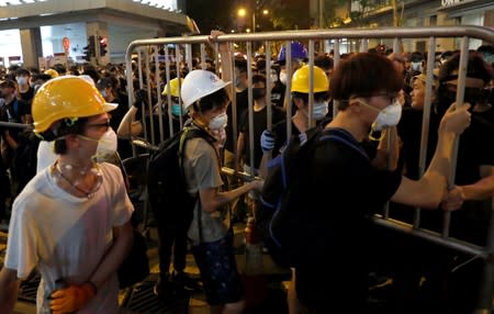 Rally ahead of the G20 summit in Hong Kong