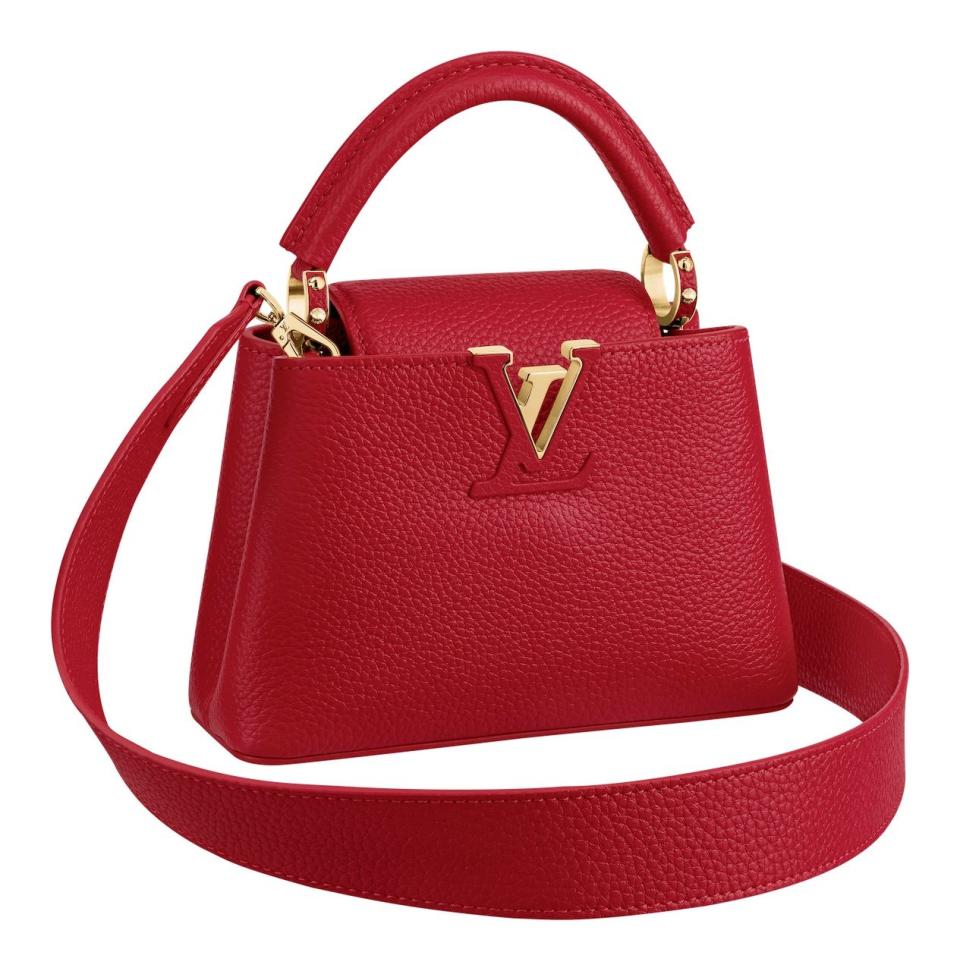 Louis Vuitton Capucines Mini in Scarlettf