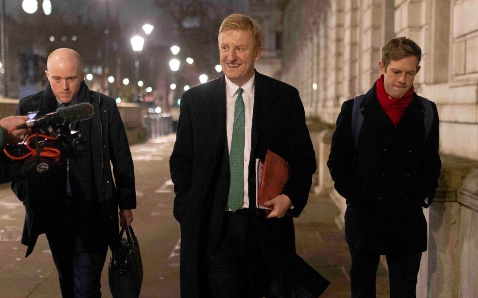 Oliver Dowden, the Deputy Prime Minister, was among Cabinet members to attend the emergency meeting