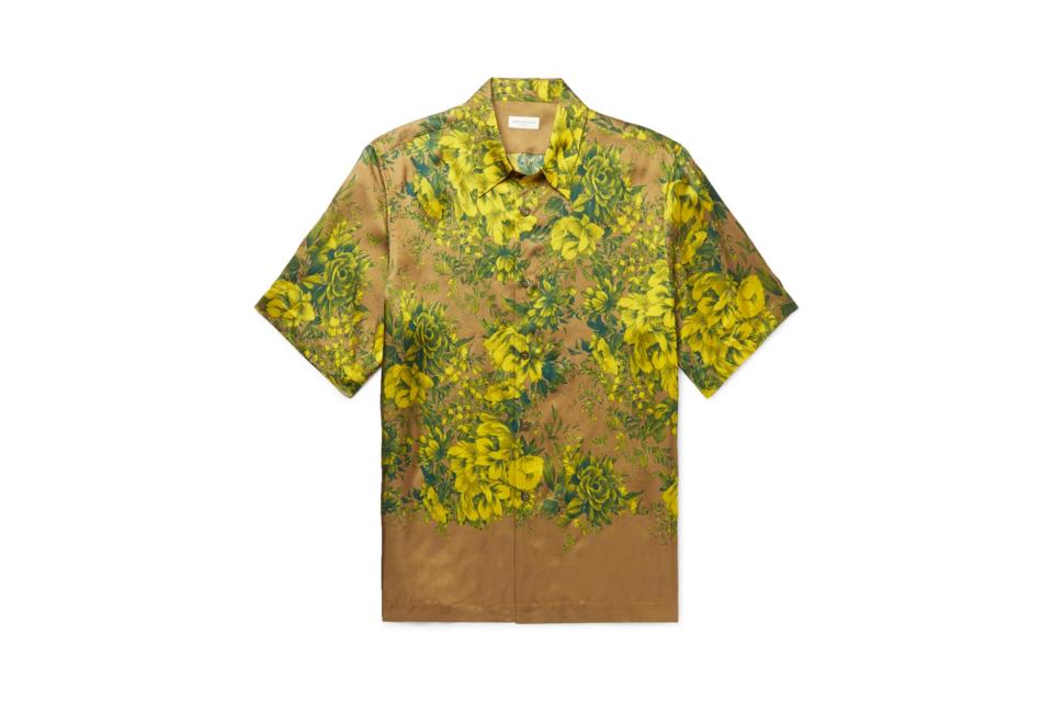 Dries Van Noten satin shirt