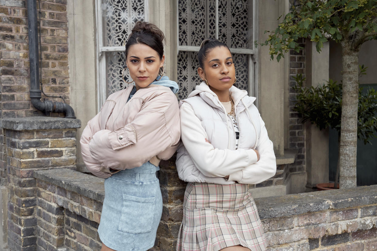 EastEnders,16-10-2023,Priya Nandra-Hart (SOPHIE KHAN LEVY);Avani Nandra-Hart (AALIYAH JAMES),***EMBARGOED UNTIL TUESDAY 10TH SEPTEMBER 2023**, BBC, Jack Barnes/Kieron McCarron