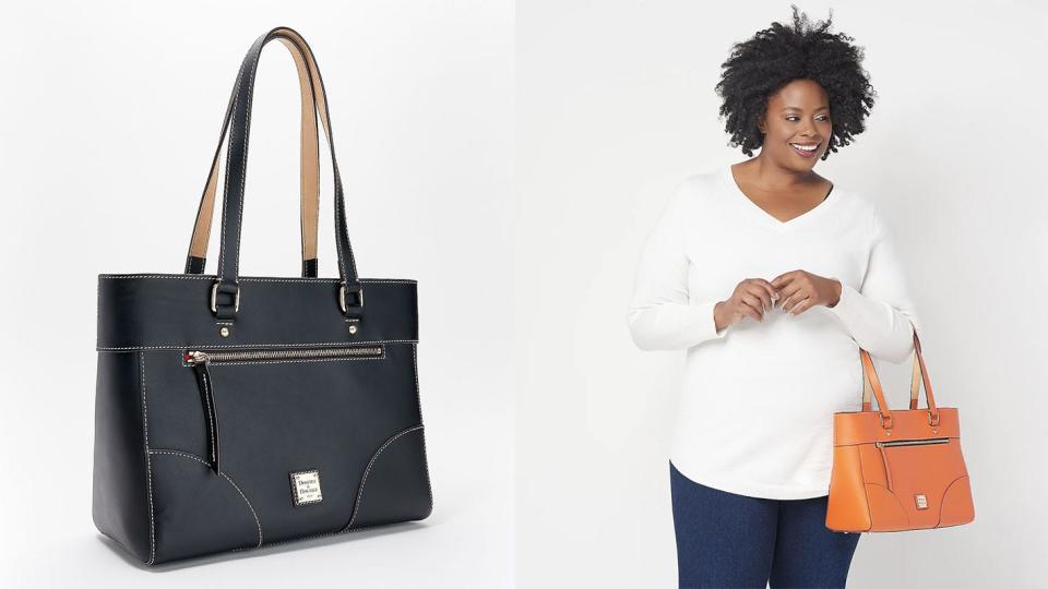 This classic tote from Dooney and Bourke is on sale for a huge discount right now.