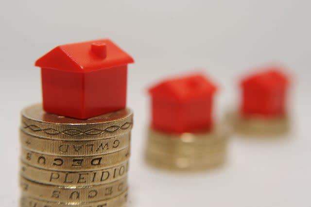 House prices up