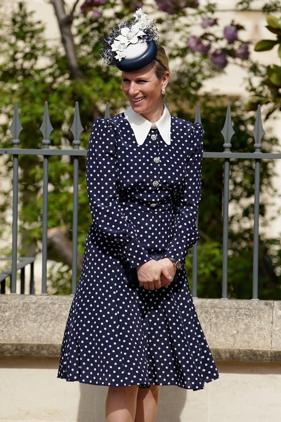 zara tindall polkadot