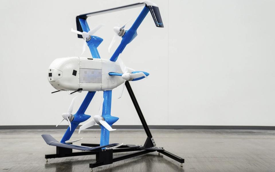 Amazon's latest generation drone has been designed to cope better in poor weather