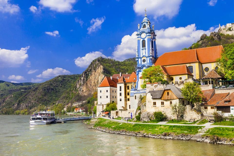 pictorial wachau valley,lower austria