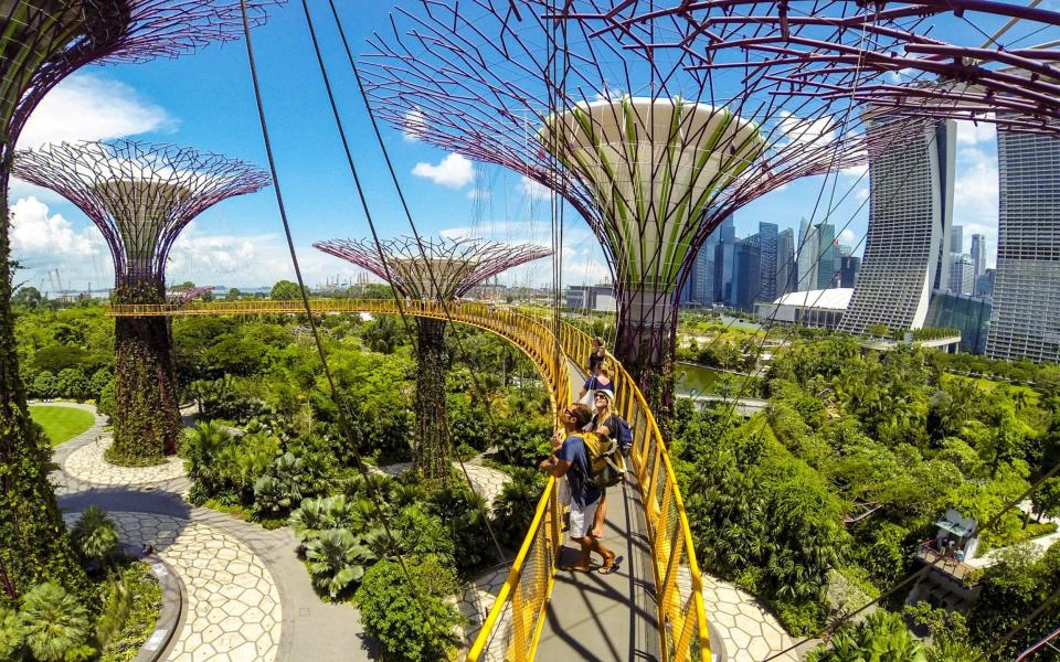 gardens by the bay, singapore - Getty