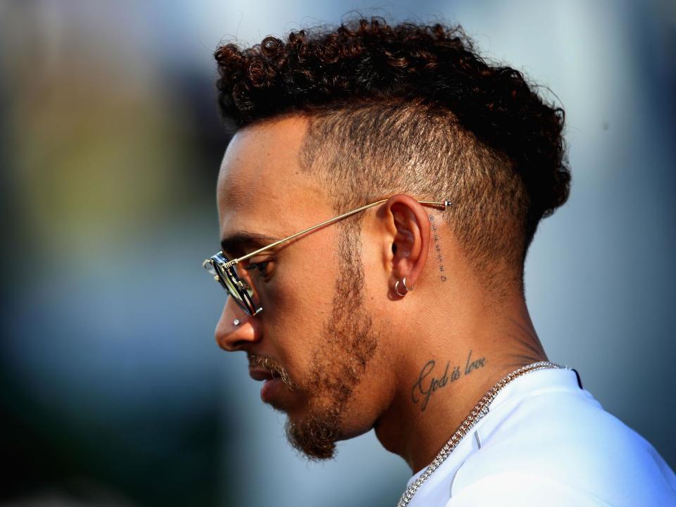 Lewis Hamilton is the only black driver on the grid: Getty