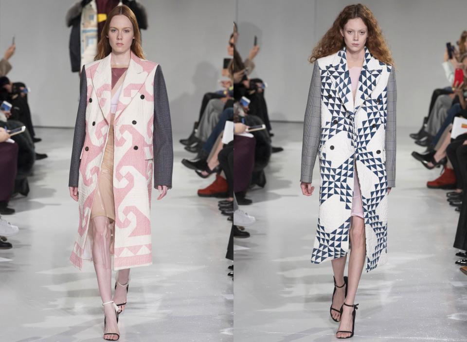 Quilting generates buzz at NYFW.