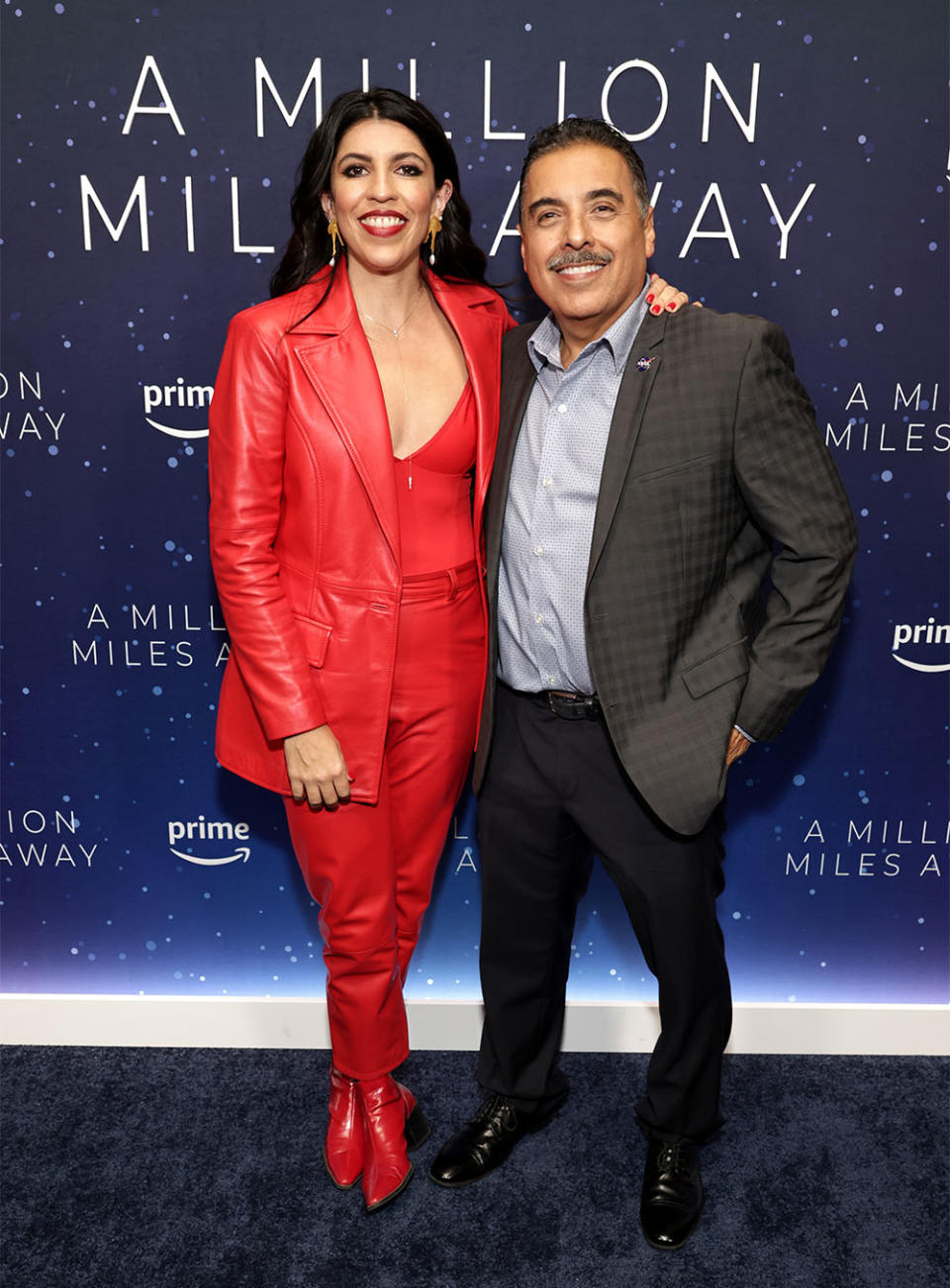 Alejandra Marquez Abella, Jose Hernandez at Amazon Studios A Million Miles Away Special Screening, Los Angeles, California on September 13, 2023.