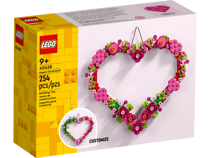 <p><strong>lego</strong></p><p>lego.com</p><p><strong>$12.99</strong></p><p><a href="https://go.redirectingat.com?id=74968X1596630&url=https%3A%2F%2Fwww.lego.com%2Fen-us%2Fproduct%2Fheart-ornament-40638&sref=https%3A%2F%2Fwww.countryliving.com%2Fshopping%2Fgifts%2Fg5114%2Fvalentines-day-gifts-for-kids%2F" rel="nofollow noopener" target="_blank" data-ylk="slk:Shop Now;elm:context_link;itc:0;sec:content-canvas" class="link ">Shop Now</a></p><p>This 254 piece set allows the builder to customize the heart ornament in many different ways. </p>