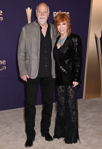 <p>Tammie Arroyo/AFF-USA/Shutterstock</p> Reba McEntire and Rex Linn