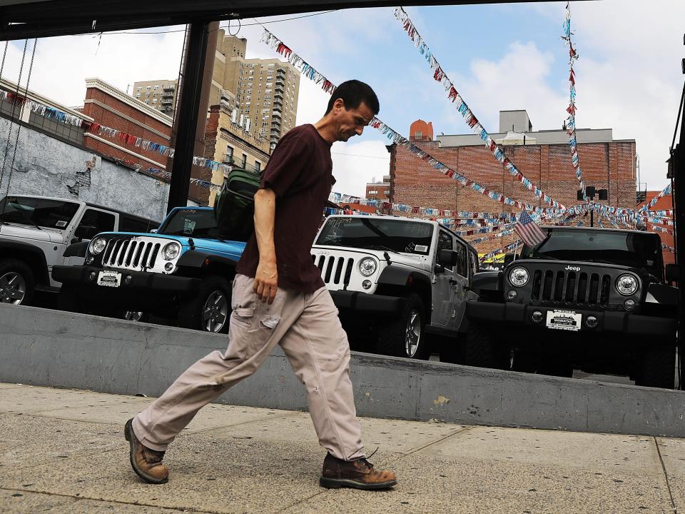 Jeep dealership in New York City