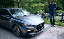 <p>Europhiles will recognize the GT as a rebadged Hyundai i30. It was new to these shores in 2018, and <a href="https://www.caranddriver.com/news/a25872807/2019-hyundai-elantra-gt-n-line-hatchback-photos-info/" rel="nofollow noopener" target="_blank" data-ylk="slk:the N-Line trim;elm:context_link;itc:0;sec:content-canvas" class="link ">the N-Line trim</a>, intended to evoke the hard-edged sportiness of Hyundai's Veloster N, is new for 2019.</p>